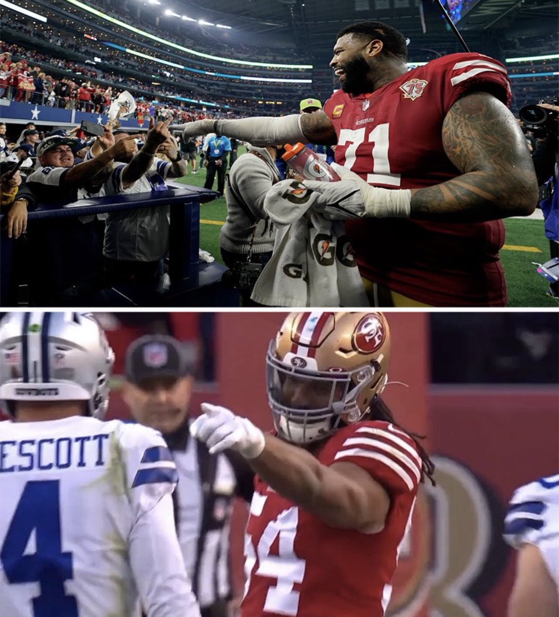 FoN9ne's tweet photo. “Hey Siri, show me Niners aura” https://t.co/McJ1mqbc1F