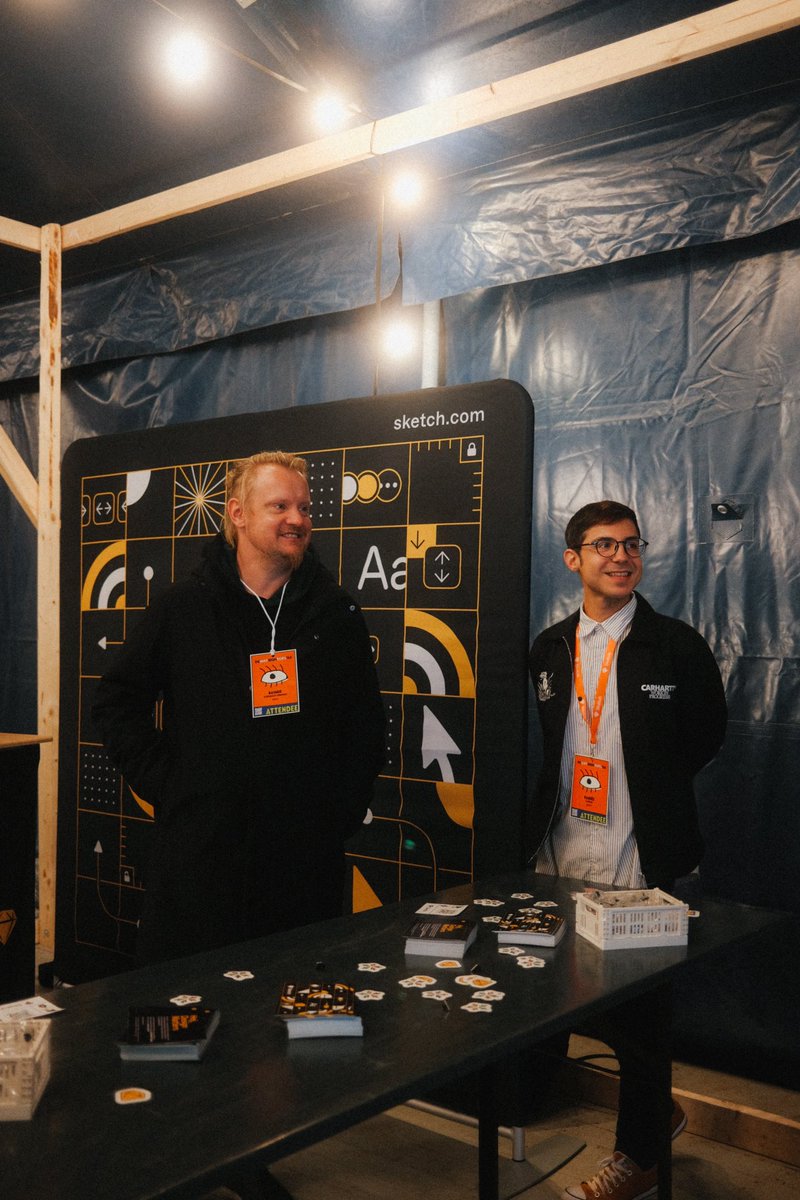 acuberoe's tweet photo. That was a lot of fun @designmattersdk Thank you for the lovely conversations and the kind words for @sketch 💛 https://t.co/i2IAQboDeh
