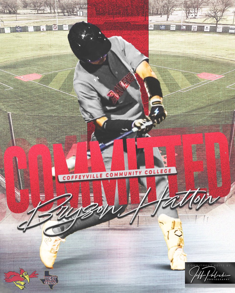 I’m excited to announce my commitment to Coffeyville Community College to continue my academic and baseball career! I would like to thank god for giving me this opportunity, my parents, coaches, friends and family. Now onto the next chapter! #Committed #Red Raven 🟥 🐦‍⬛