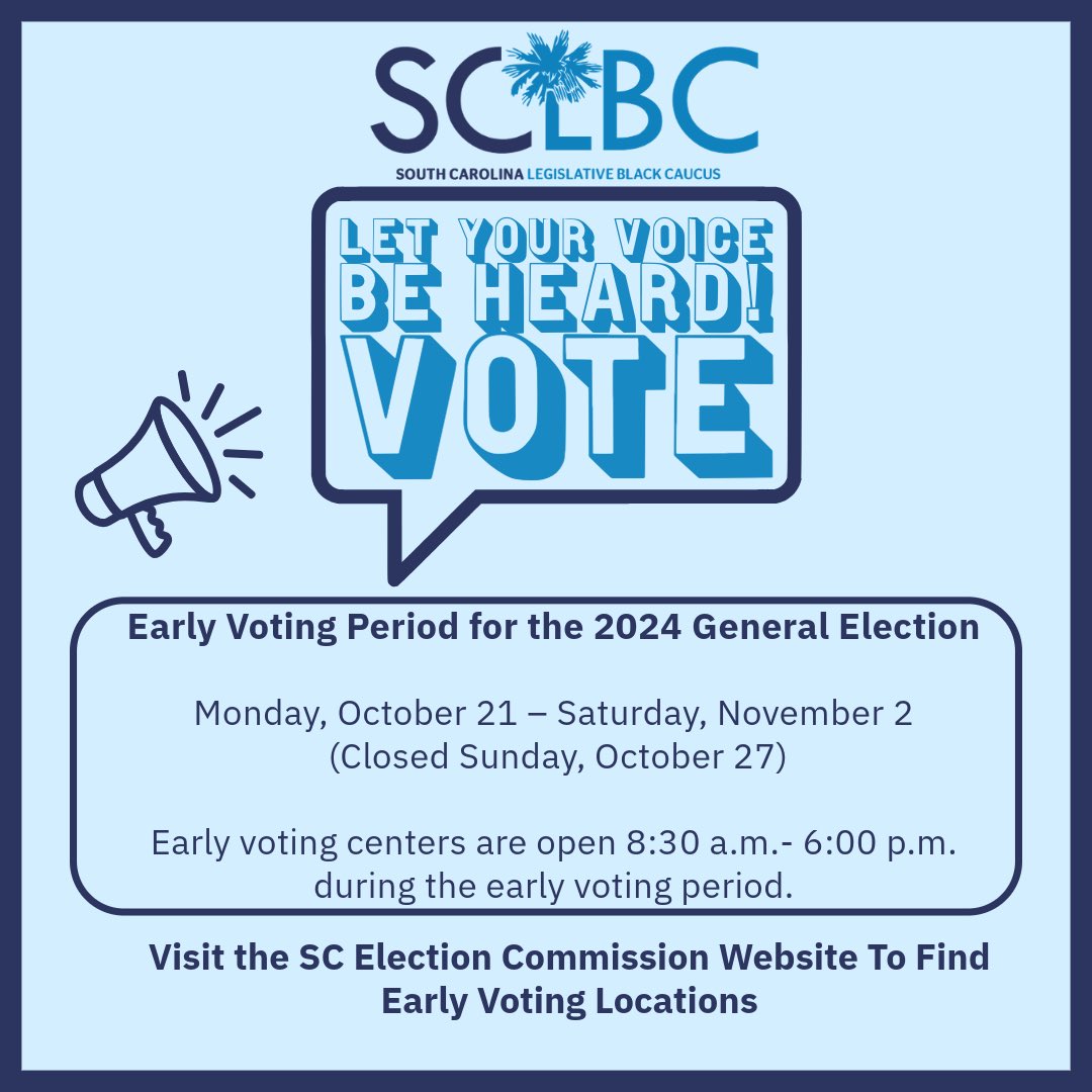 SC Legislative Black Caucus tweet media