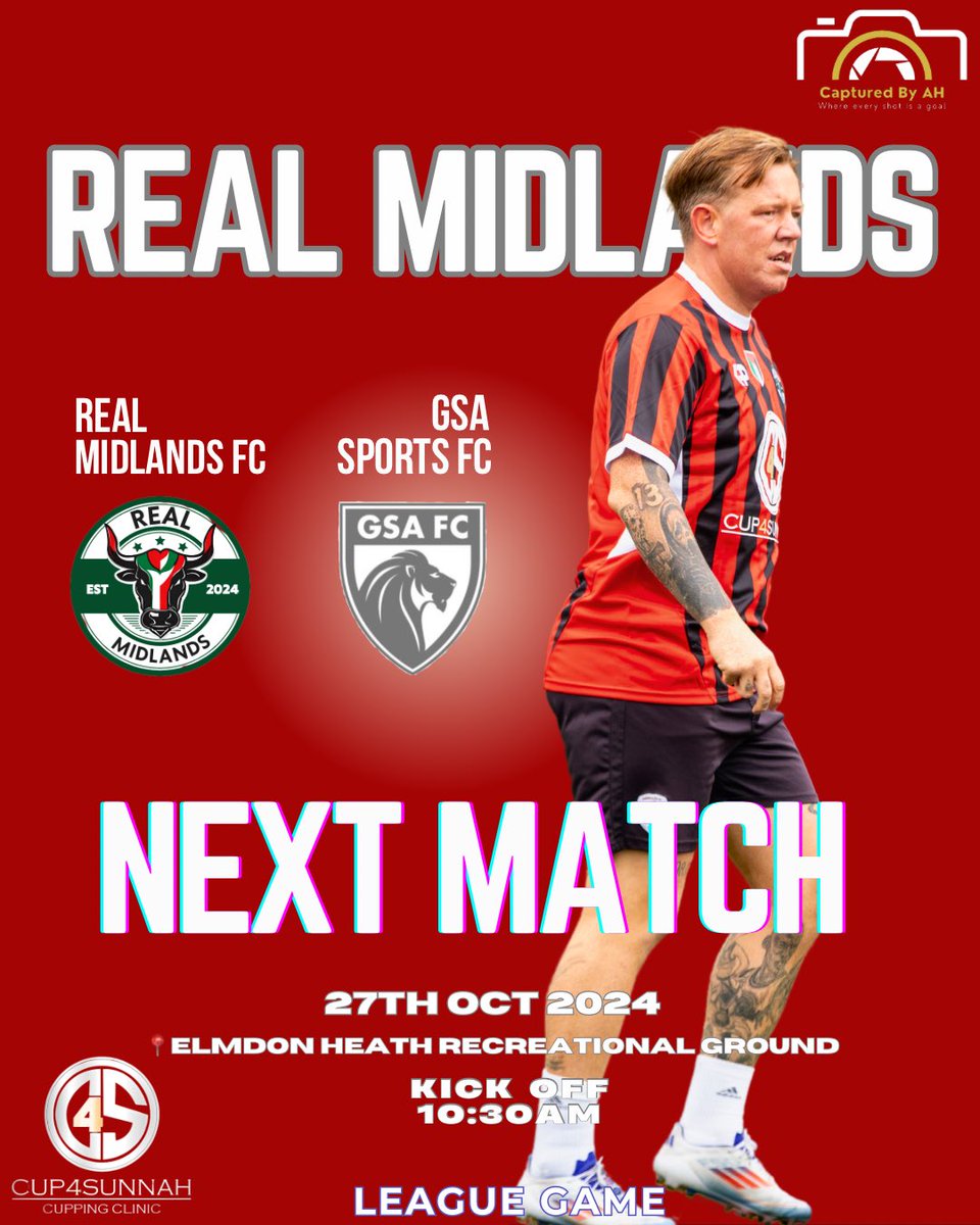 This weekend, we go up against GSA Sports FC in a rescheduled match that was postponed in September due to bad weather. It promises to be an exciting clash!

#leaguegame #sundayleague #football