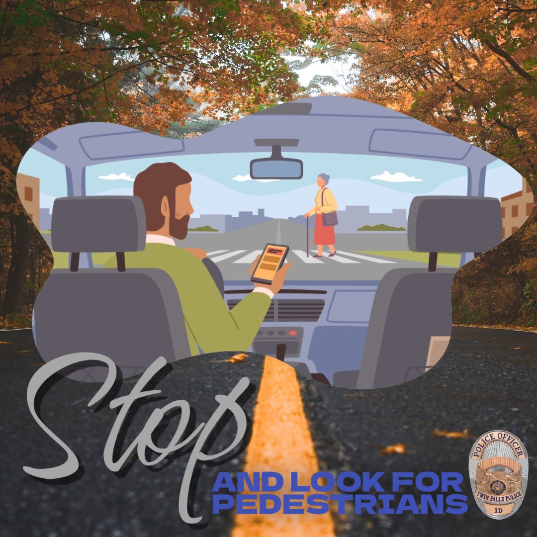 Did you know that distracted driving is one of the leading causes of accidents? Spotting pedestrians requires your full attention. Let’s keep our roads safe by reducing distractions while driving.
#stayfocused #drivesafe #DistractedDriving #stopandlook #FocusOnDriving #TFPD