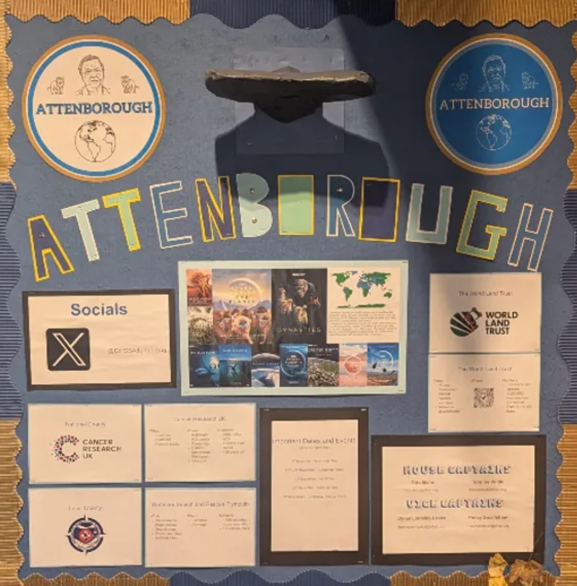 DHSBAttenboroug's tweet photo. Come and have a look at Attenborough’s all new House Board which ranked as the 2nd best board of all 7 houses!

Thanks to our team of House Captains for putting this together so brilliantly. https://t.co/AhOG9hJ1d0
