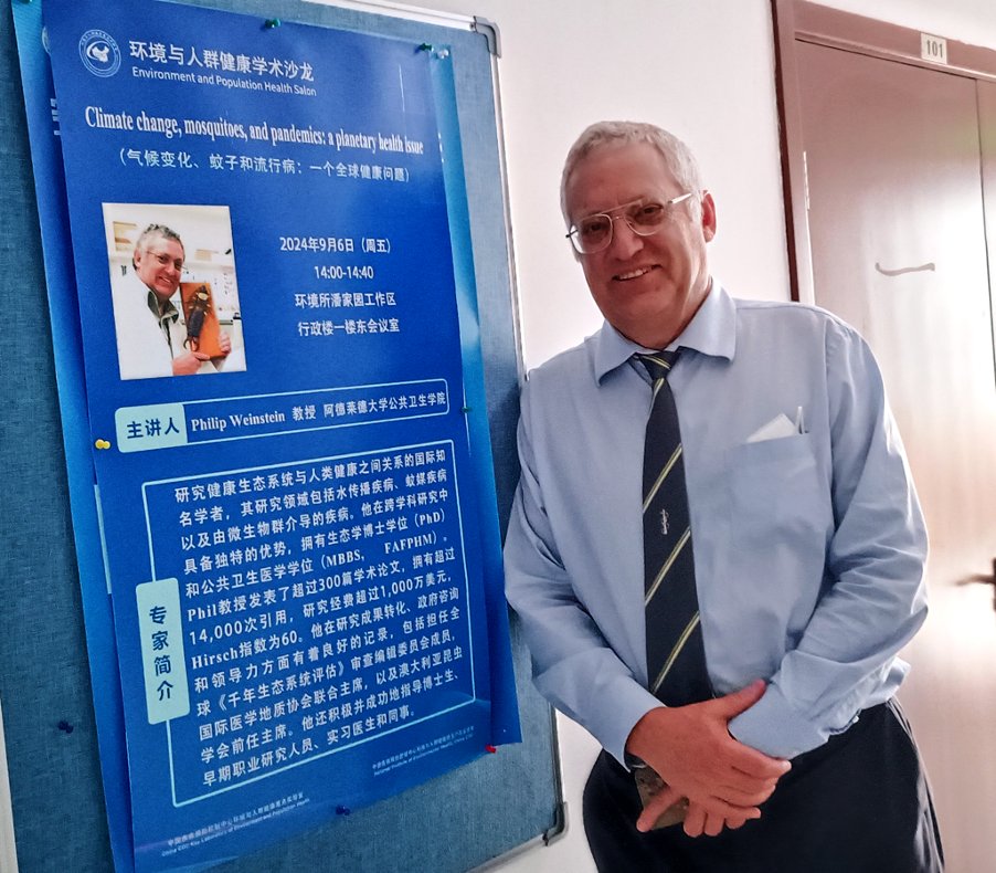 We're thrilled to welcome Dr. Philip Weinstein to our Board of Directors. Phil is an international leader in the intersection of healthy ecosystems and human health. With over 350 publications &amp; an h-index of 60, he brings a wealth of knowledge and experience to our team.