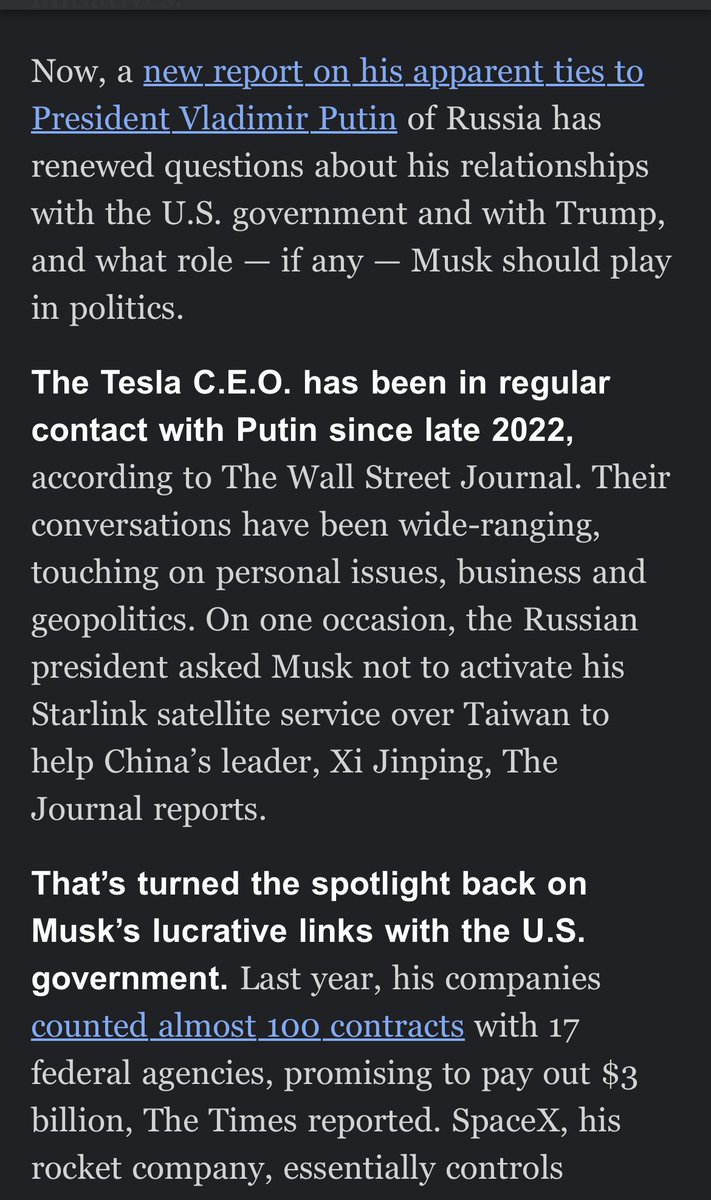 Had to do a screenshot because for some odd reason I was unable to post the link. Full report, also oddly, in the WSJ