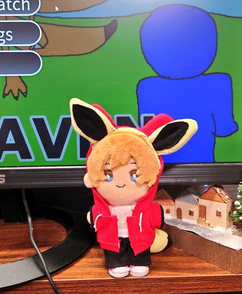 Umino_Kanata_12's tweet photo. 2023.10.26>>>2024.10.26
スマホ版Foxhaven📱🦊
リリース1周年！✨
おめでとうございます🎉👏

🐇くんにも見ていただいたFOXぜんいちくんぬいの写真を再掲💕
#Foxhaven https://t.co/pRm79Jfj3Z