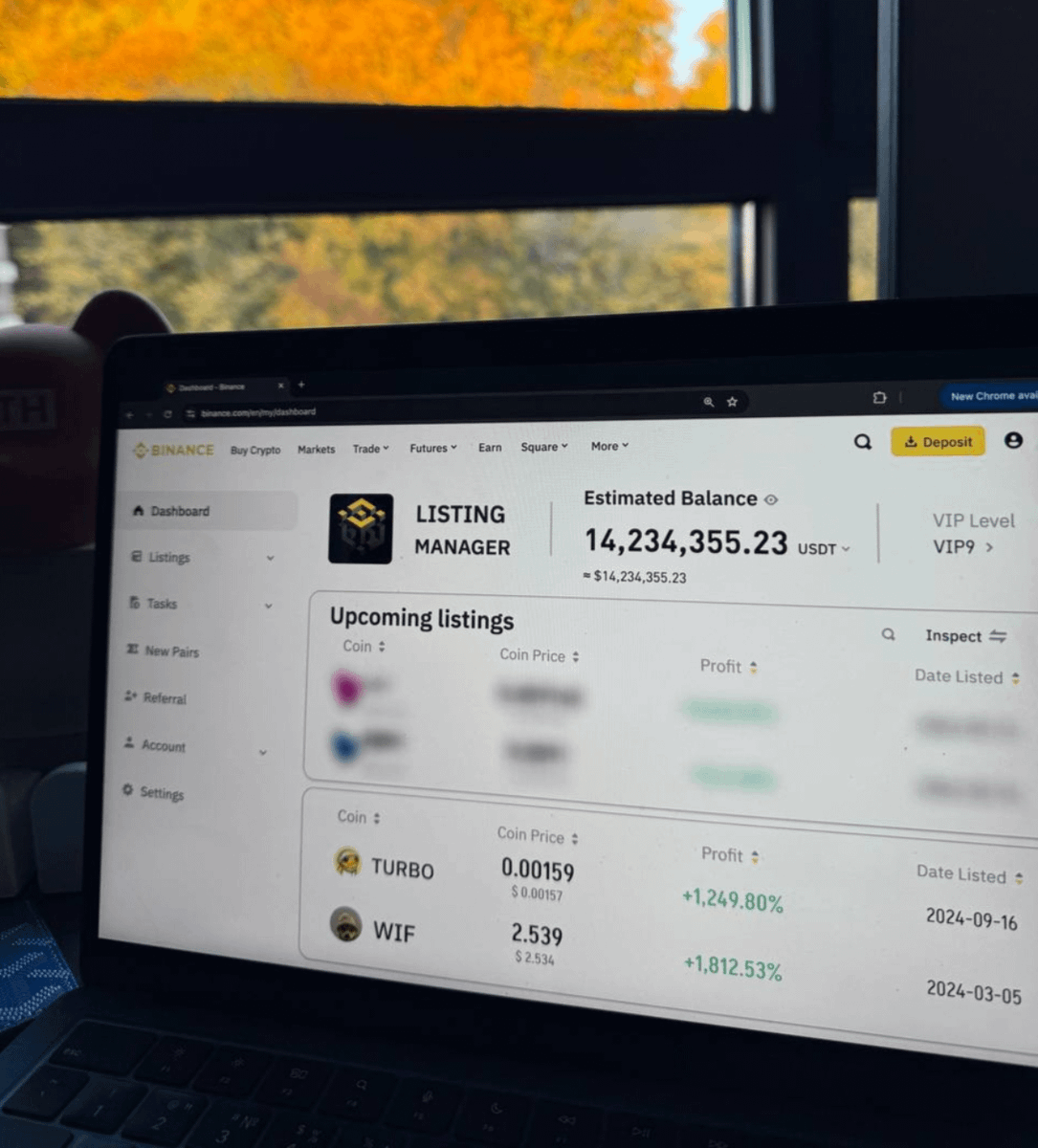 DeFiTracer's tweet image. This $SOL insider made $2.4M on memecoins...

he made 287x on $WIF having Binance listing leak

I tracked his wallet for months to find next plays...

here&apos;s 7 lowcaps he accumulates before CEX listings 🧵👇