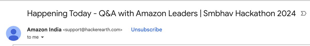 slowbot54's tweet photo. Really @HackerEarth using Amazon India Alias ?
This is borderline unethical click bait.
cc: @amazonIN https://t.co/9CmjLwXmn2