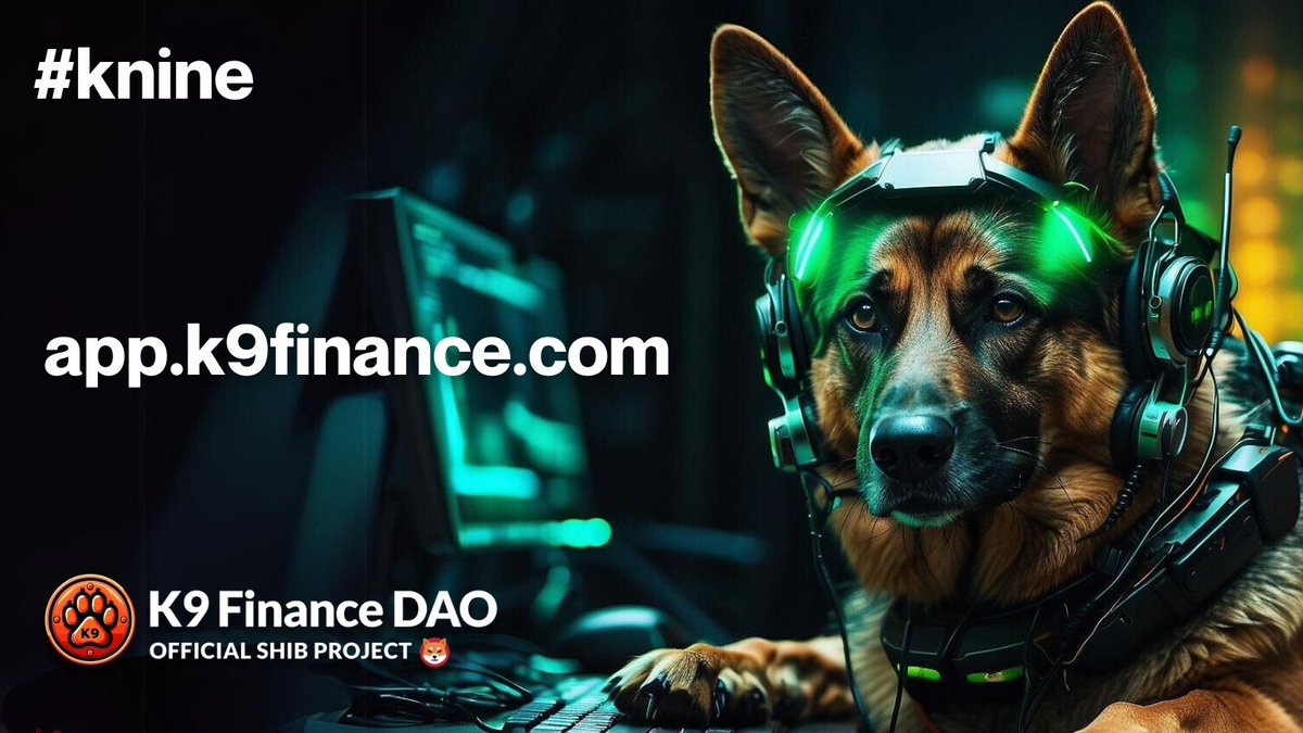 K9 Finance DAO tweet media