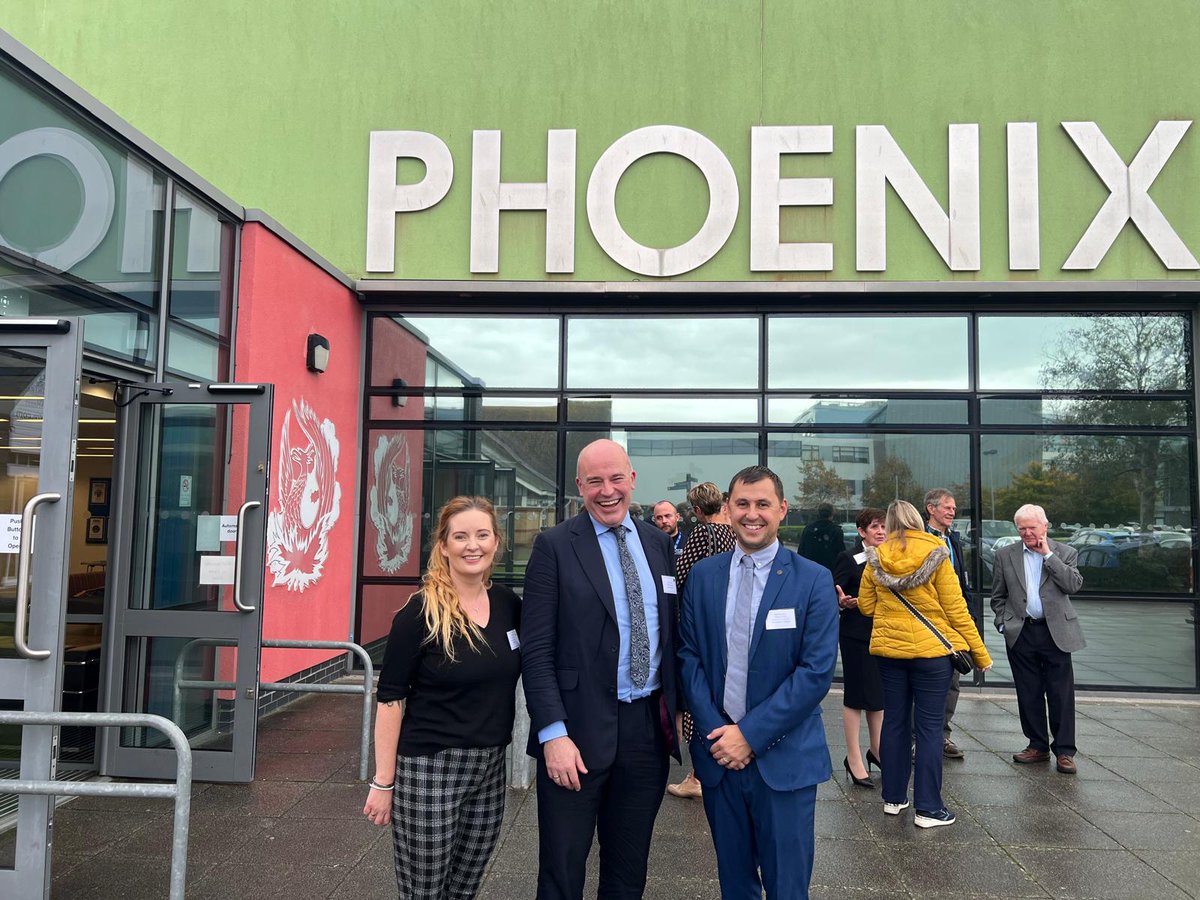 Great to open the phoenix centre in Bognor Regis today. Thanks to <a href="/TheRegisSchool/">The Regis School</a> <a href="/PrimarySouthway/">Southway Primary School</a>