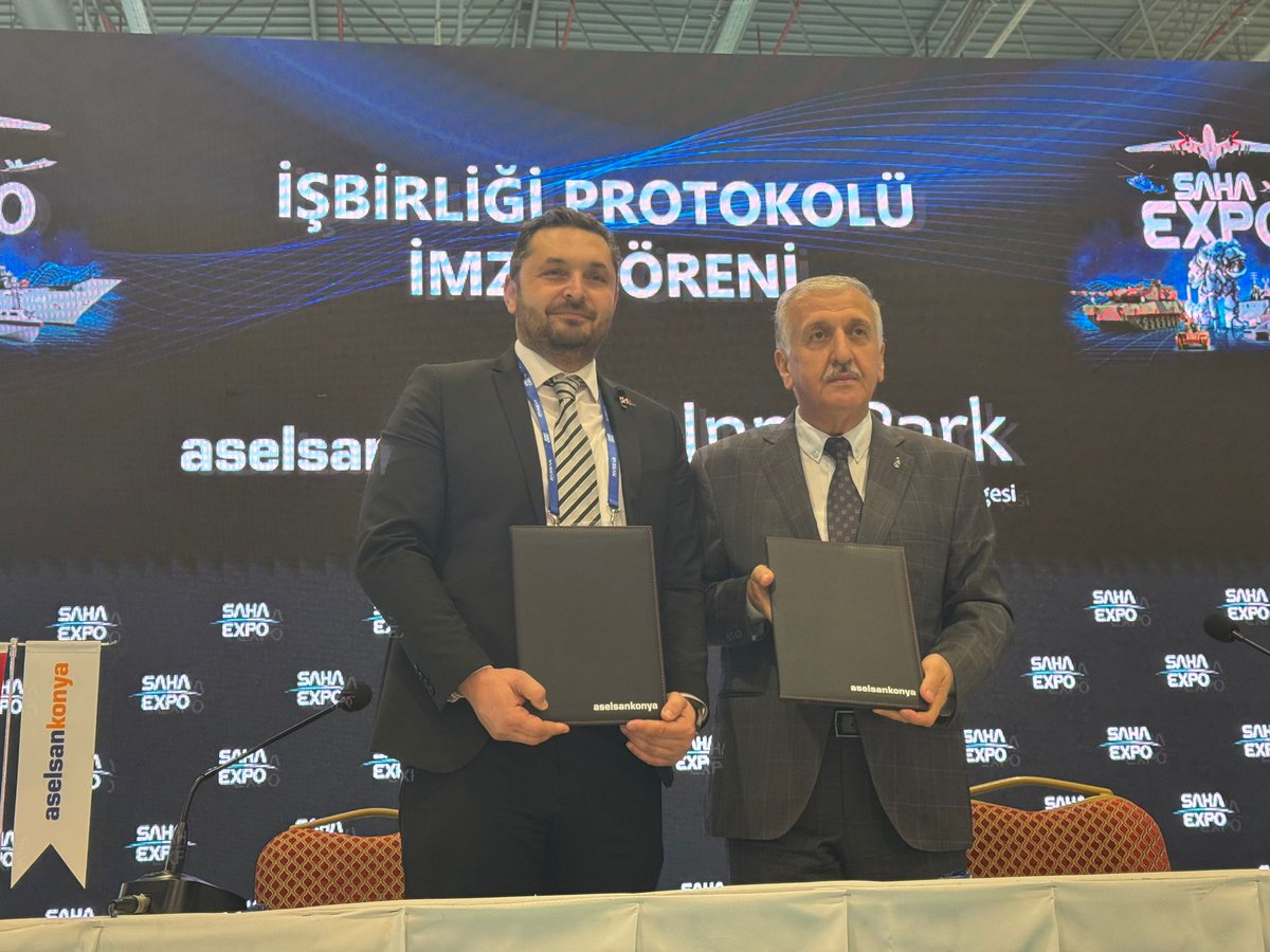 KonyaSanayiOdas's tweet photo. Odamız öncülüğünde şehre kazandırılan Innopark Konya Teknoloji Geliştirme Bölgesi ile Aselsan Konya arasında, savunma sanayinde inovasyon ve iş birliğini güçlendirecek iş birliği protokolü imzalandı. 
Devamı ⬇️
https://t.co/E6D4UcLoNk https://t.co/j8upEOnuwK