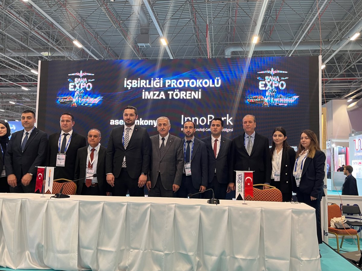 KonyaSanayiOdas's tweet photo. Odamız öncülüğünde şehre kazandırılan Innopark Konya Teknoloji Geliştirme Bölgesi ile Aselsan Konya arasında, savunma sanayinde inovasyon ve iş birliğini güçlendirecek iş birliği protokolü imzalandı. 
Devamı ⬇️
https://t.co/E6D4UcLoNk https://t.co/j8upEOnuwK