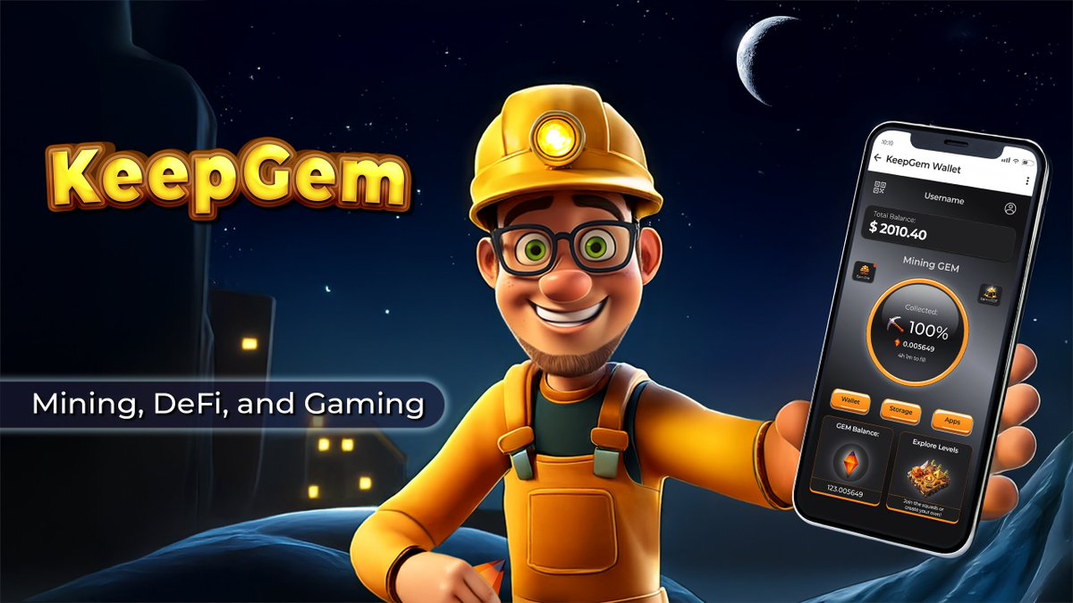 KeepGem Wallet 💎 tweet media