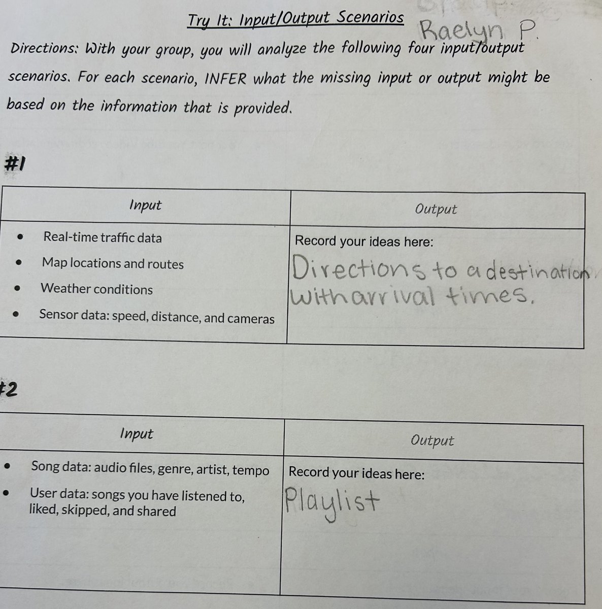 AmySamay's tweet image. Work samples from #fmsdigitalcitizens about AI and input/output. @SchifferB @BCPSLMP @Fschrader1 @FMSDragonsPTA