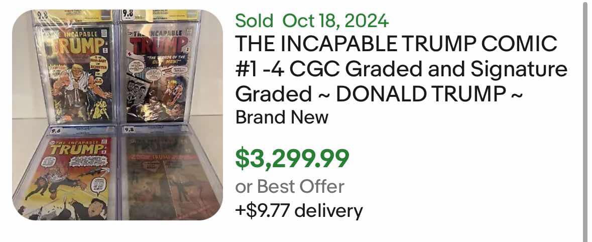 GalindoCartones's tweet photo. Indie comics usually print in smaller batches, and they can become collector's items and very valuable in time! Don't let this historical election pass by without geting your copy of "Prez vs Prez" and "Everything is NOT all right" by Paul Rashid and Miguel Galindo! Only 200 copies will be printed! Get it today! 👉 https://t.co/eU2b9TeqcE #Kickstarter #MadMagazine #presidentialcampaign #Parody #Comics #Indie #Election #Madmagazine #Trump #Cartoons #Kamala #Biden #Harris #Walz #Vance #Debate #VPdebate #kickstartercampaign #VPDebate2024 #VPDebate #Nevada #Rogan #Bush #Clinton #Kamala #CNN #GoodFriday #Friday_Motivation #FridayMorning #FridayVibes #WorldSeries #AndersonCooper #Charlemagne