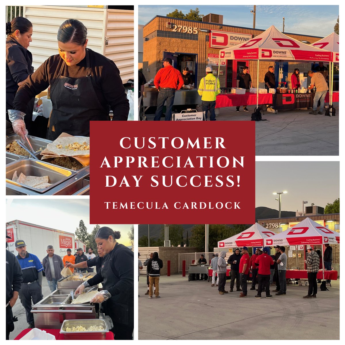 Downs_Energy's tweet photo. 🎉 Huge thanks to everyone who joined us for a successful Customer Appreciation Day at our Temecula cardlock location yesterday! 🙌 Don’t miss our next event on Wednesday, October 30th, from 5 AM to 2 PM at our Corona-Magnolia location. We can’t wait to see you there! https://t.co/nwBJi0448J