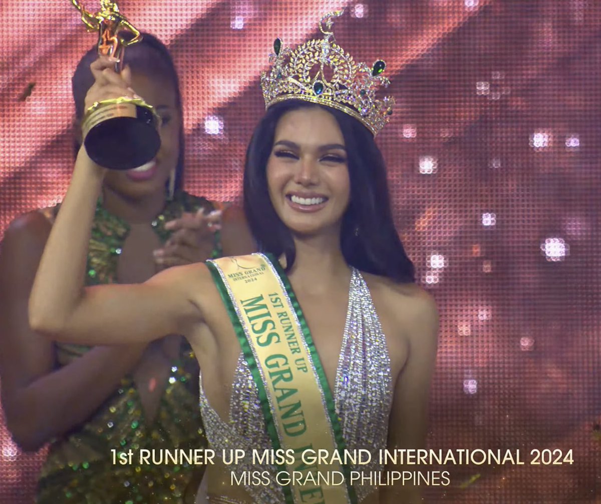 CONGRATS CJ!! 1st RUNNER UP!! #MGI2024