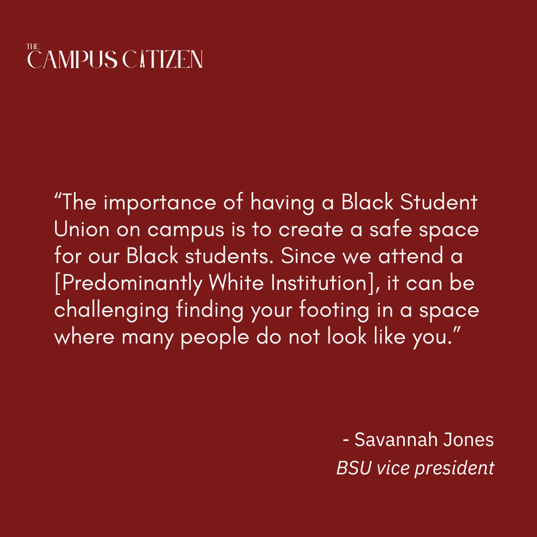 For students at IU Indianapolis, specifically those who are African American, the Black Student Union provides a way for students to be a part of a group that they can identify with. 

Read more about the BSU's work at the 🔗 in our bio
✍ Kondwani Mzumara
🎨 Ashley Wilson