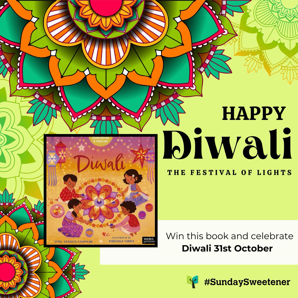 It's #SundaySweetener time!🍬This time we have a special #giveaway as we approach #Diwali!🎆🪷 
For your chance to win this festive title: 
✨Like
✨Follow
✨Repost + tag a mate for extra entry.
Winner announced Monday!🏆