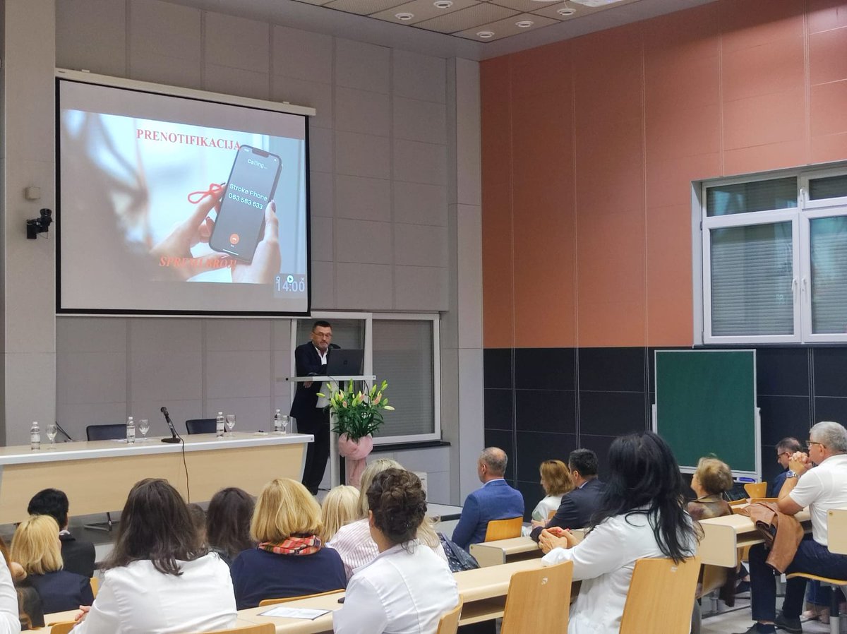 MMostaru's tweet photo. U organizaciji Medicinskog fakulteta Sveučilišta u Mostaru i Klinike za neurologiju Sveučilišne kliničke bolnice Mostar danas se na Medicinskom fakultetu održao simpozij stalnog medicinskog usavršavanja. https://t.co/ozT923Mi0C https://t.co/GdDIaWXt6w