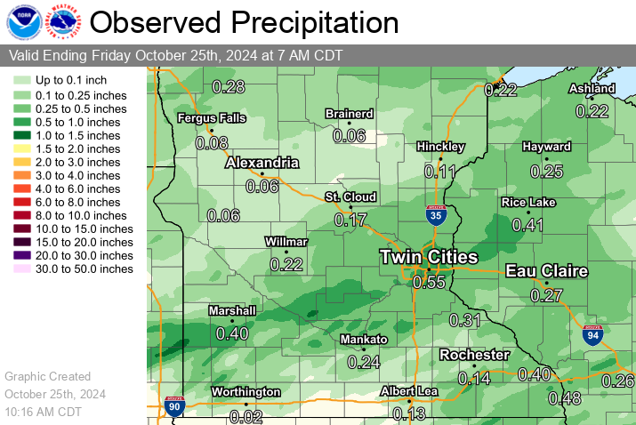 NWSTwinCities's tweet photo. It rained!

#MNwx #WIwx https://t.co/vtVrfR2Ugv