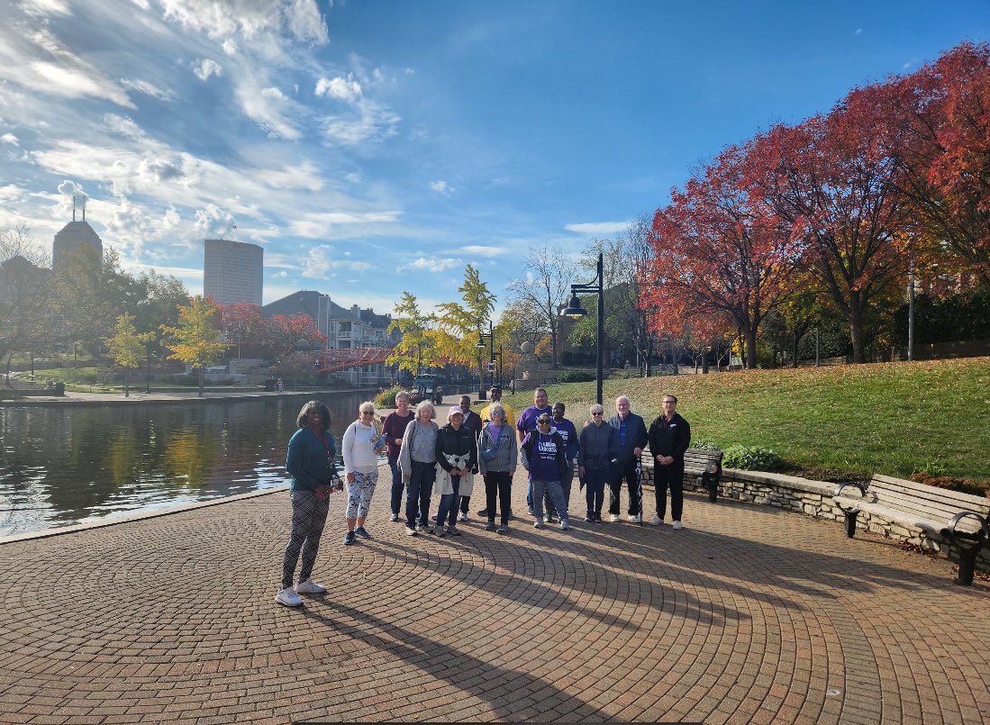 It was a perfect morning for our last On the Trail event of the season with <a href="/INCulturalTrail/">Indy Cultural Trail</a>! Whether you’re a #caregiver in need of respite, or just looking for some time outside, these walks have been fantastic ways to kick off the weekend.