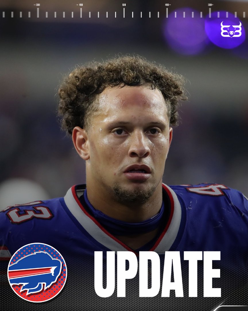 BuiltInBuffalo_'s tweet image. Terrel Bernard, DeWayne Carter, and Curtis Samuel won't play on Sunday versus the Seahawks, per Sean McDermott. He just ruled them out on @WGR550. 

#Bills | #BillsMafia | #BuiltInBuffalo