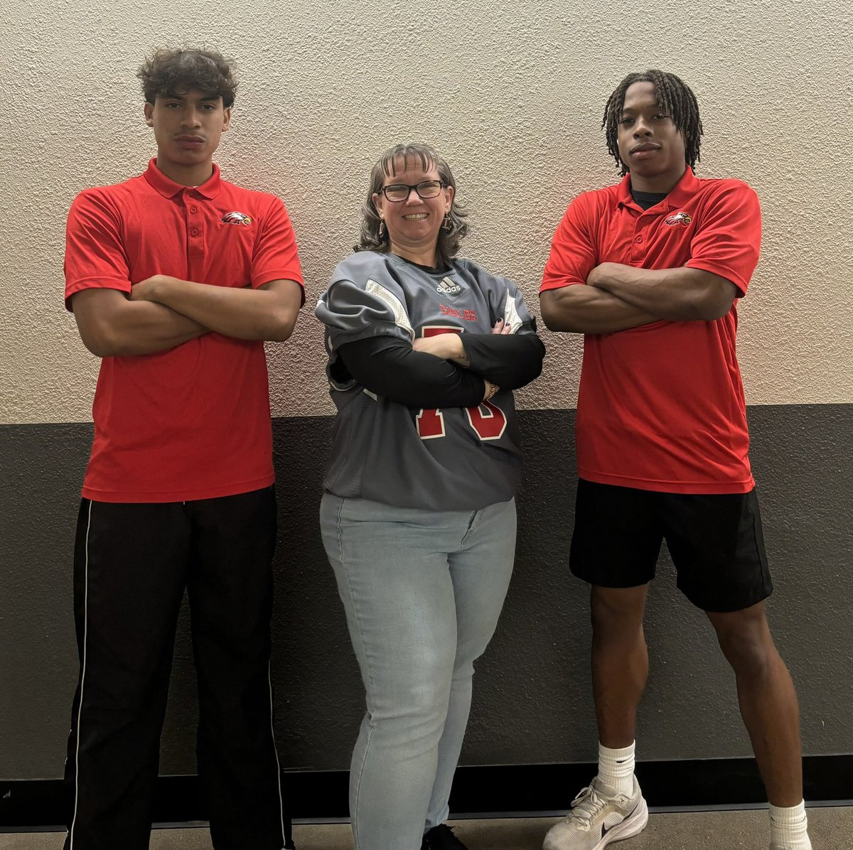 Congrats to Ms. Gray our Week 8 Ironwood Football Staff Member of the Week. A member of our math department, Ms. Gray is a great supporter of our school, our community, and our program. Thank you for all you do! #WeAreIronwood #EaglePRIDE