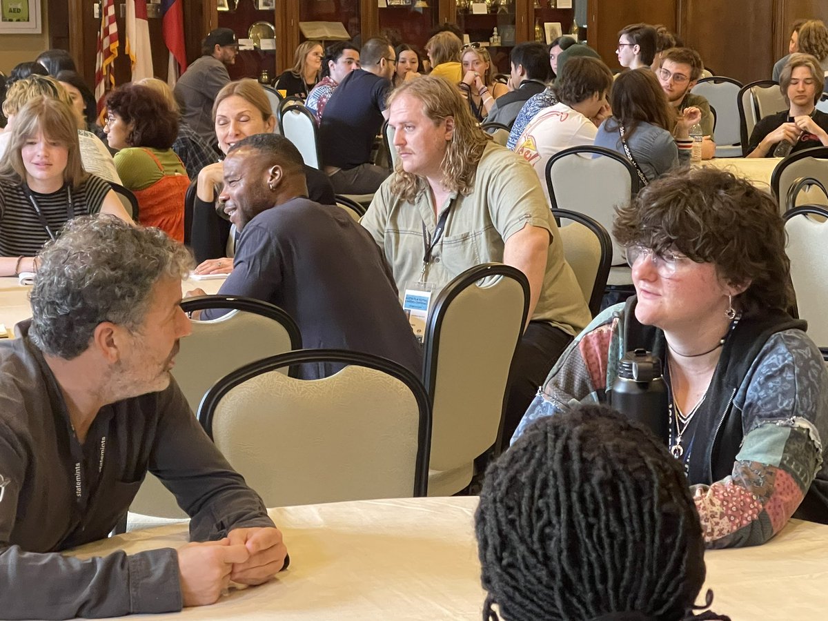 CoachBaker4's tweet photo. My students meeting Tim industry writers, directors, and producers at the Austin Film Festival https://t.co/YJIudnUB7F