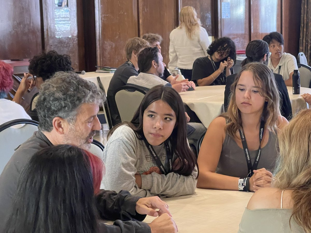 CoachBaker4's tweet photo. My students meeting Tim industry writers, directors, and producers at the Austin Film Festival https://t.co/YJIudnUB7F