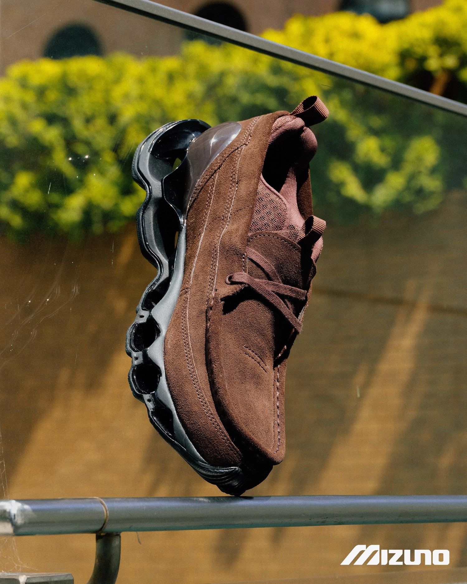 ラス1 MIZUNO WAVE PROPHECY MOCSUEDE BROWN Mizuno Wave Prophecy Moc