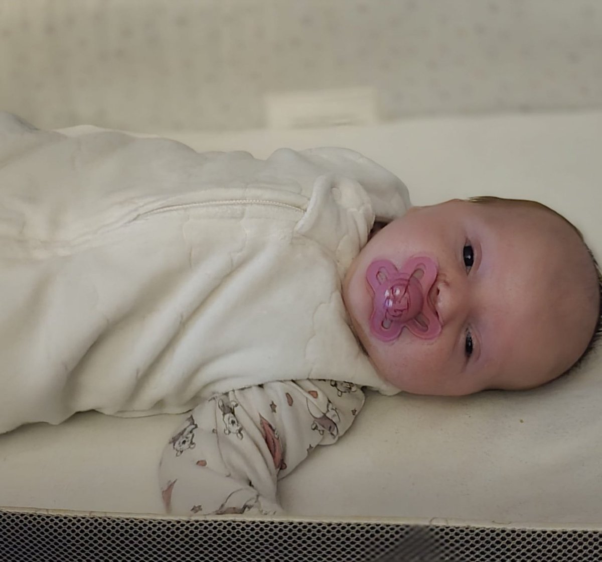 When u finally get out of intensive care after almost 5 days and get send in one these saying good morning or good night Grandad, melts my almost broken 💔 
#princess
#baby
#grandadsgirl 
#angel