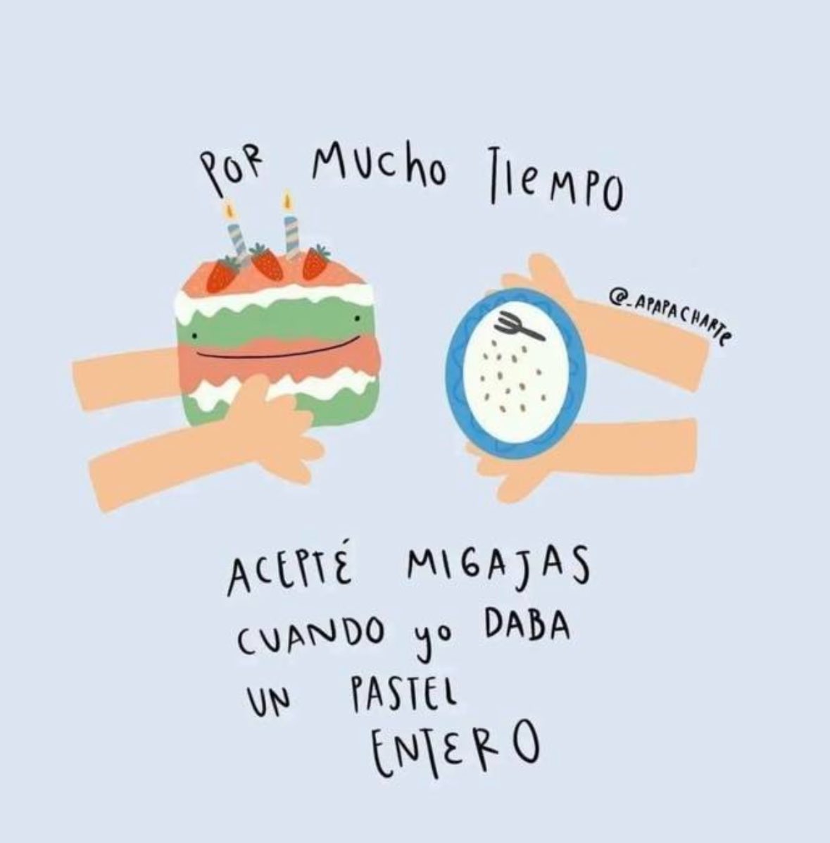 dilocondibujos_'s tweet photo. Tú también mereces el pastel entero 💖 https://t.co/af1ZoMHywY