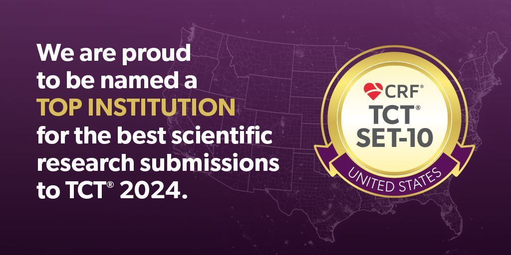 Minneapolis Heart Institute Foundation (@mhif_heart) on Twitter photo The MHIF team has been selected as a 2024 <a href="/crfheart/">Cardiovascular Research Foundation</a> Scientific Excellence Top 10 at #TCT2024. This achievement is a testament to the hard work and dedication of our team and physicians for outstanding research and groundbreaking contributions to interventional #CV medicine. 💕🎉 The MHIF team has been selected as a 2024 <a href="/crfheart/">Cardiovascular Research Foundation</a> Scientific Excellence Top 10 at #TCT2024. This achievement is a testament to the hard work and dedication of our team and physicians for outstanding research and groundbreaking contributions to interventional #CV medicine. 💕🎉