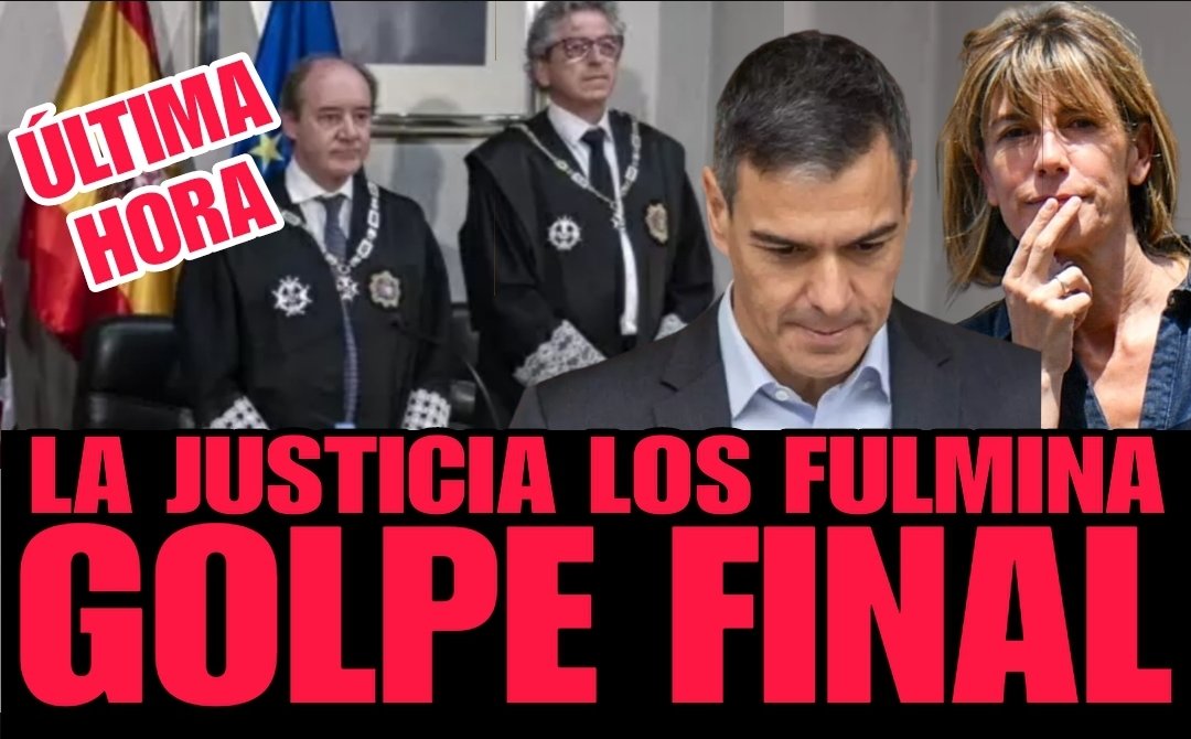UACD_Youtube's tweet image. EN EL MOMENTO EN QUE HA LLEGADO EL PEOR MAZAZO JUDICIAL PARA PEDRO SÁNCHEZ Y BEGOÑA GÓMEZ, LA PERIODISTA CRISTINA FALLARÁS AIREA LAS DENUNCIAS A ERREJÓN.

¿ES CASUALIDAD QUE EL MISMO DÍAS EN QUE SE HA DICTADO EL MÁS DEMOLEDOR AUTO DEL TRIBUNAL SUPERIOR DE JUSTICIA DE MADRID…
