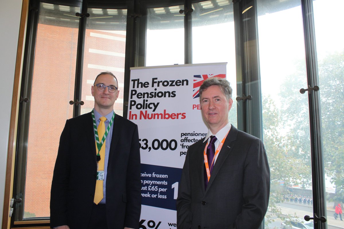 A huge thank you to <a href="/IanSollom/">Ian Sollom MP 🔶</a> for attending our parliamentary event and signing a declaration to encourage the Prime Minister to meet with WW2 veteran Anne Puckridge in December.

#EndFrozenPensions