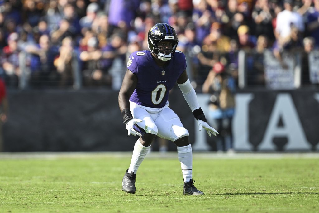 RapSheet's tweet image. #Ravens LB Roquan Smith was fined a little over $16K for what the NFL determined to be a hip-drop tackle that resulted in a dislocated ankle for #Bucs WR Chris Godwin, who was placed on Injured Reserve.