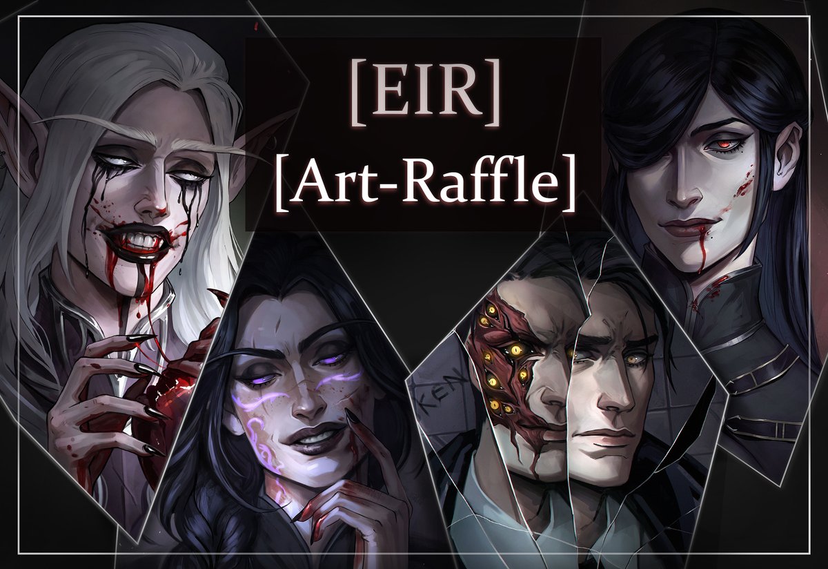 Hey. Let's start 3k art-raffle! 🎃

 RULES: 
🕸️ Follow me 
 🕸 RT + like this tweet
🕸️Comment with your character (optional, but I'd love to see your characters!) 
🕸️ 1 Winner - 1 portrait. If there will be 500 🔁+1 winner! 
🎃ENDS November 22! 🎃