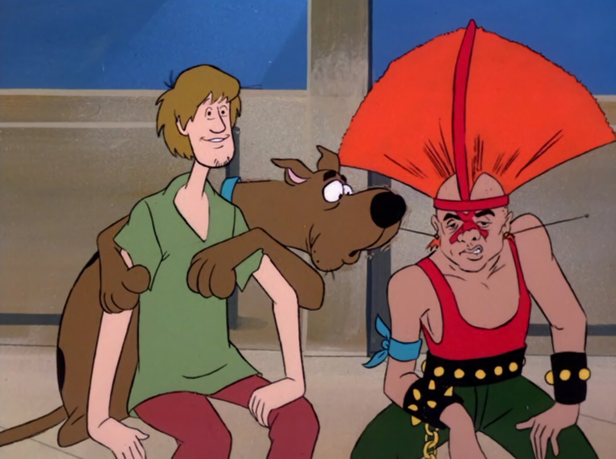 WendyLovesJesus's tweet photo. Wowie zowie, jinkies, zoinks! It's #PunkForADay Day, gang!
I guess it's okay if you just do it for a day. So go ahead and get decked out in your chains, safety pins and studs, toss on a dog collar if you like, and for heaven's sake, don't forget the hairspray, #ScoobyDoo! ๐งท๐ฅ๐ต https://t.co/gd8ZOYv1SP