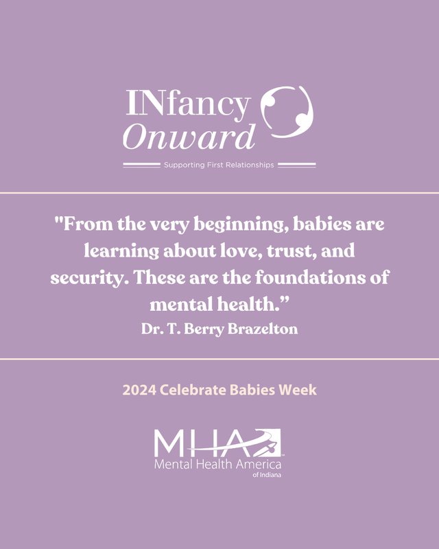 We honor the service providers, educators, community members, and families who play critical roles in the mental health of the next generation through their investment in infant and early childhood wellness. #CelebrateBabiesWeek