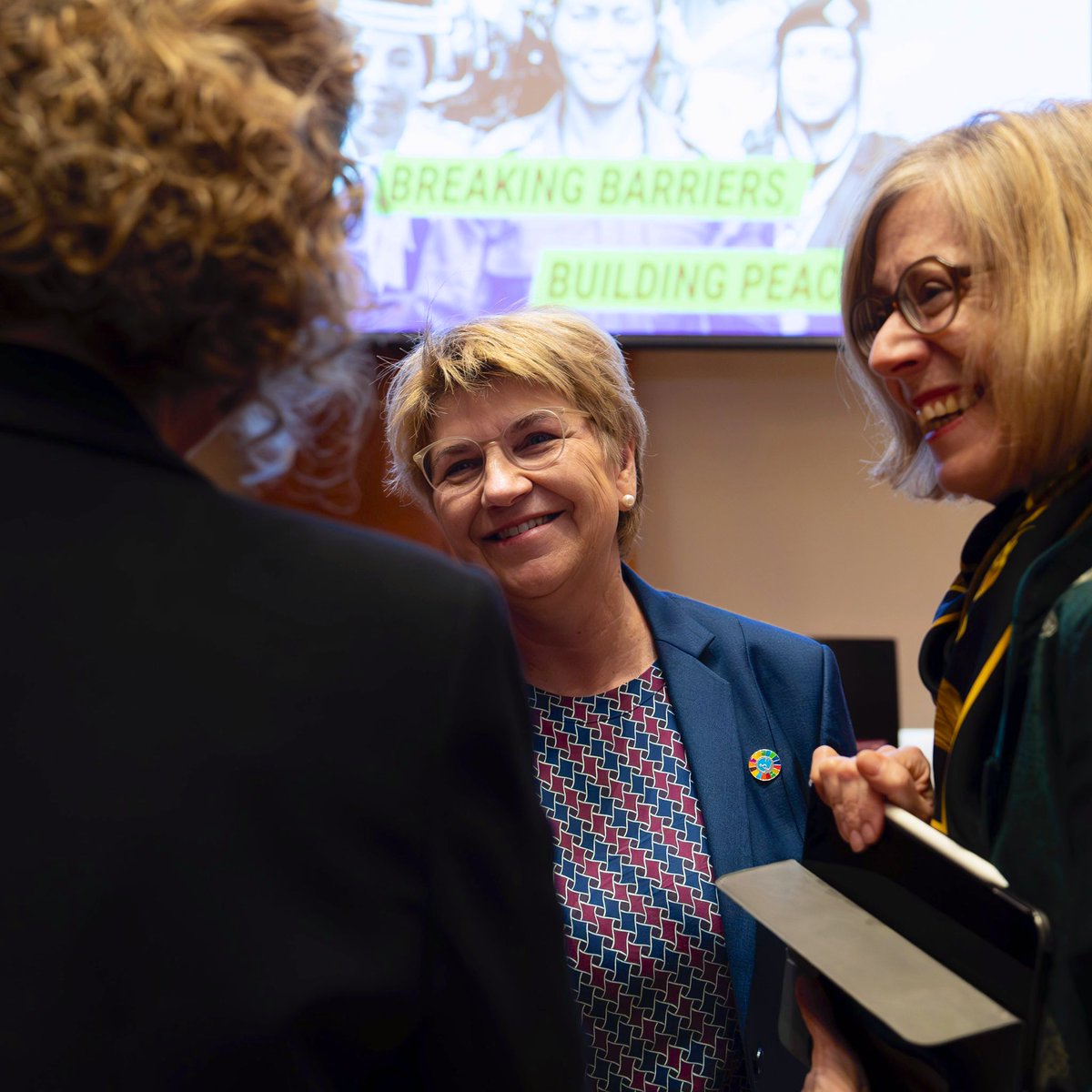 #Security is also a #women's issue - especially in this tense situation, it is essential that women strengthen their role in shaping security policy solutions. This realisation is a first step. Now we need targeted measures and time to drive forward the change we have begun.