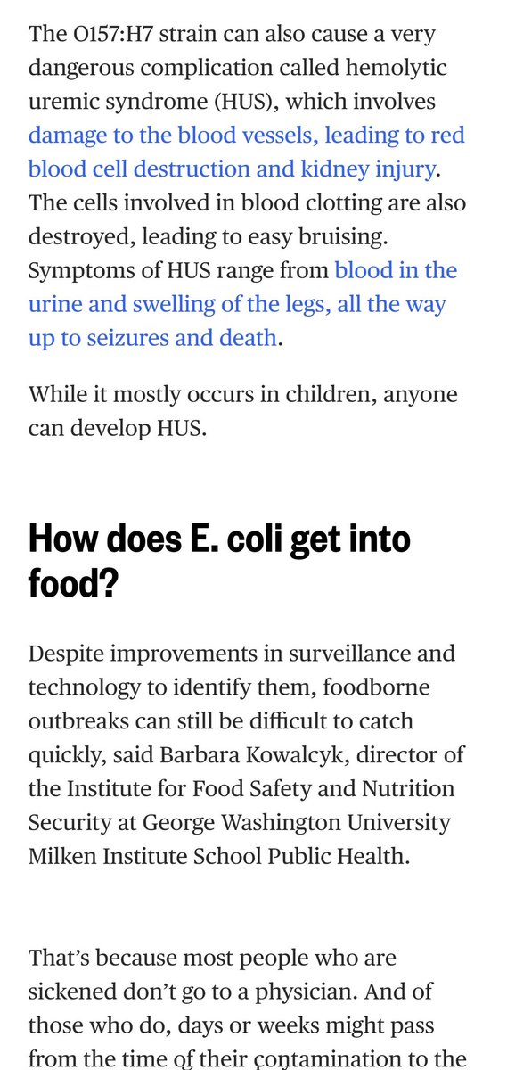 UpscScreenshots's tweet image. E. coli Outbreak Linked to McDonald’s Quarter Pounders.

If you survive a deadly disease, another one is waiting. What has happened to the world 🌎. #macdonalds #EcoliOutbreak #UPSC