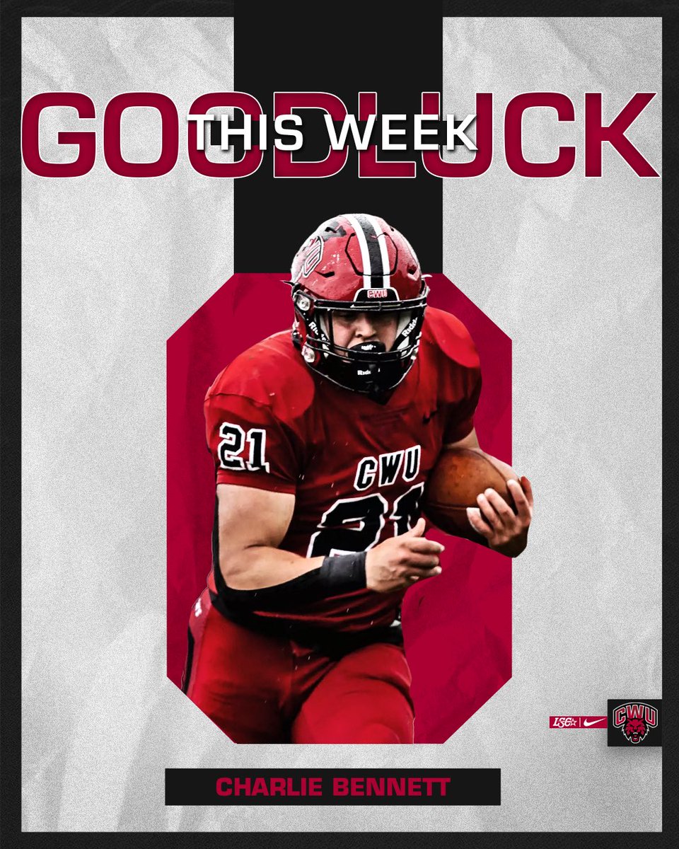 Thank you <a href="/coachKastens/">Alex Kastens</a> and <a href="/CWUFB/">CWU Football</a> for the good luck wishes this week!