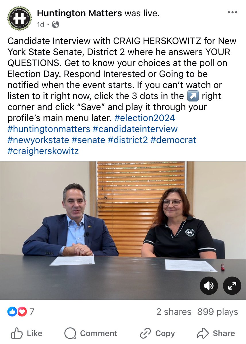 I sat down with Huntington Matters to discuss our campaign’s core values! Check out my full 45-minute interview on their Facebook page.