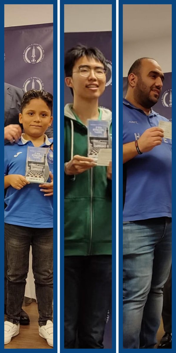 Éxito de los jugadores del <a href="/FCC_MA/">FCC Medio Ambiente</a>♻️ Benalmádena🇪🇸 en el Open Internacional Círculo Mercantil de Sevilla. MI Yingrui Lin Campeón 🏆, Karen Grigoryan 3⁰🥉 y Martín Otero campeón sub12🎖️Grandeeeees💪🏻.