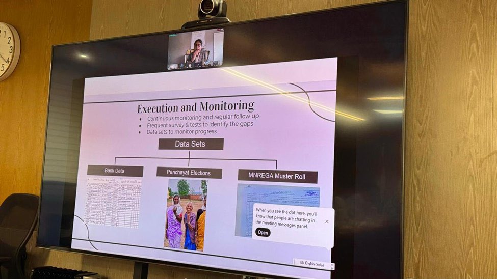 Got an opportunity to present the case study of “Niraksharta se ajaadi campaign”,an initiative we had undertaken during my tenure as collector Mandla  ,MP at the 24th National Good Governance webinar organised by DARPG,GOI