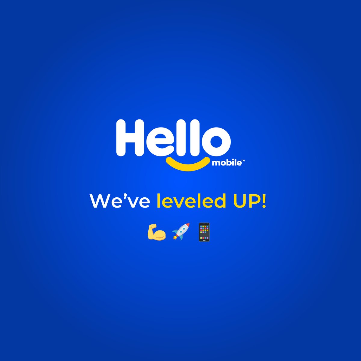 HelloMobile's tweet image. Our newly upgraded nationwide network is here to bring you a better phone experience with more coverage and faster speeds. 🔋 Let’s keep the good vibes going! 📲💙 #HelloMobile #BetterThanEver #MoreSavings