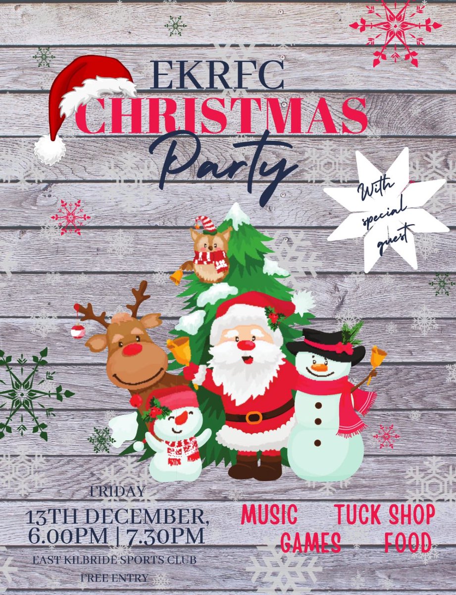 Our next big event 🎅🏼