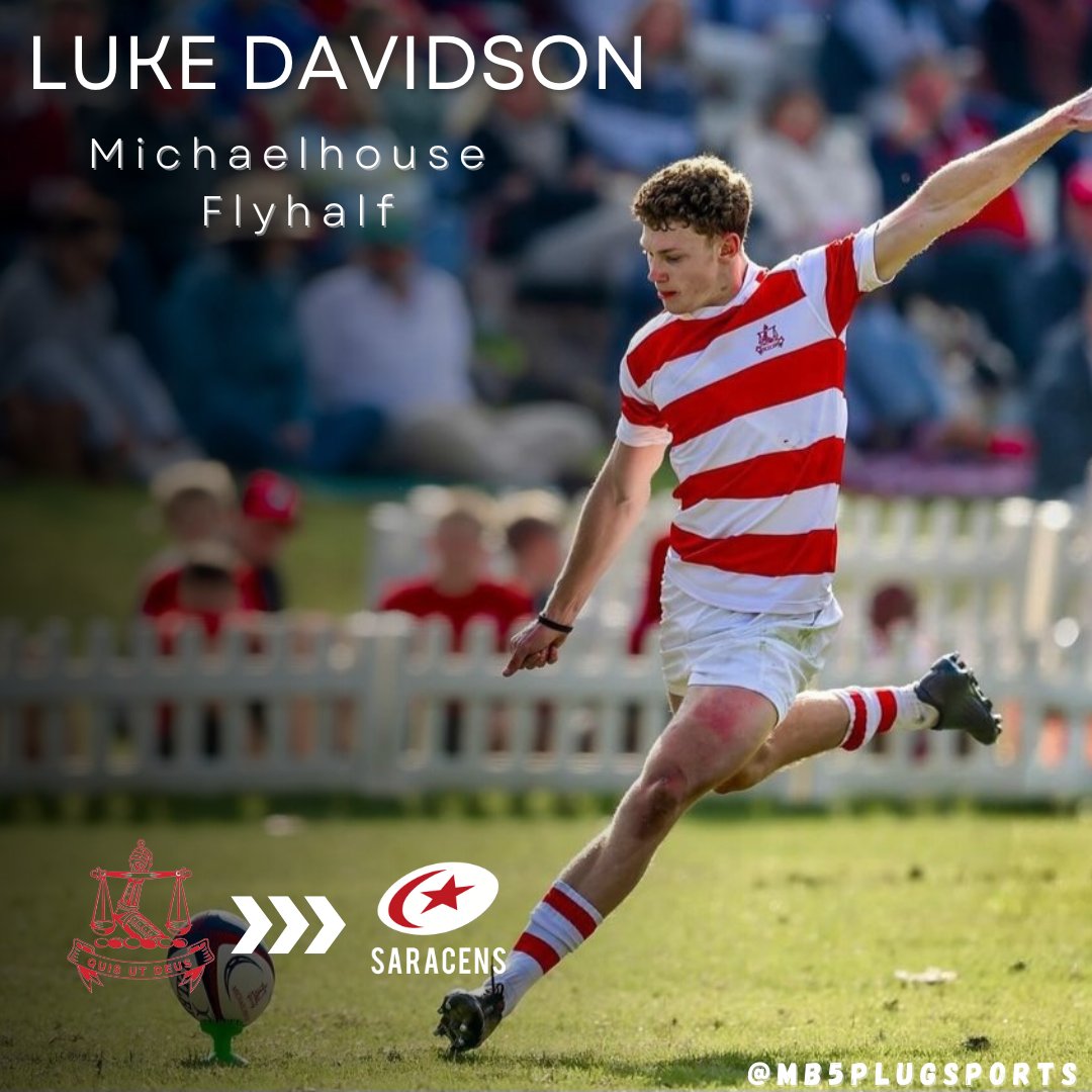MB5Plug's tweet image. Luke Davidson Sharks Craven week Flyhalf will be joining Saracens next year.
The House #10 was one of the most underrated #10s at Craven Week and had a special season in Red and White. Really gifted and skilled player , joining a classy setup.