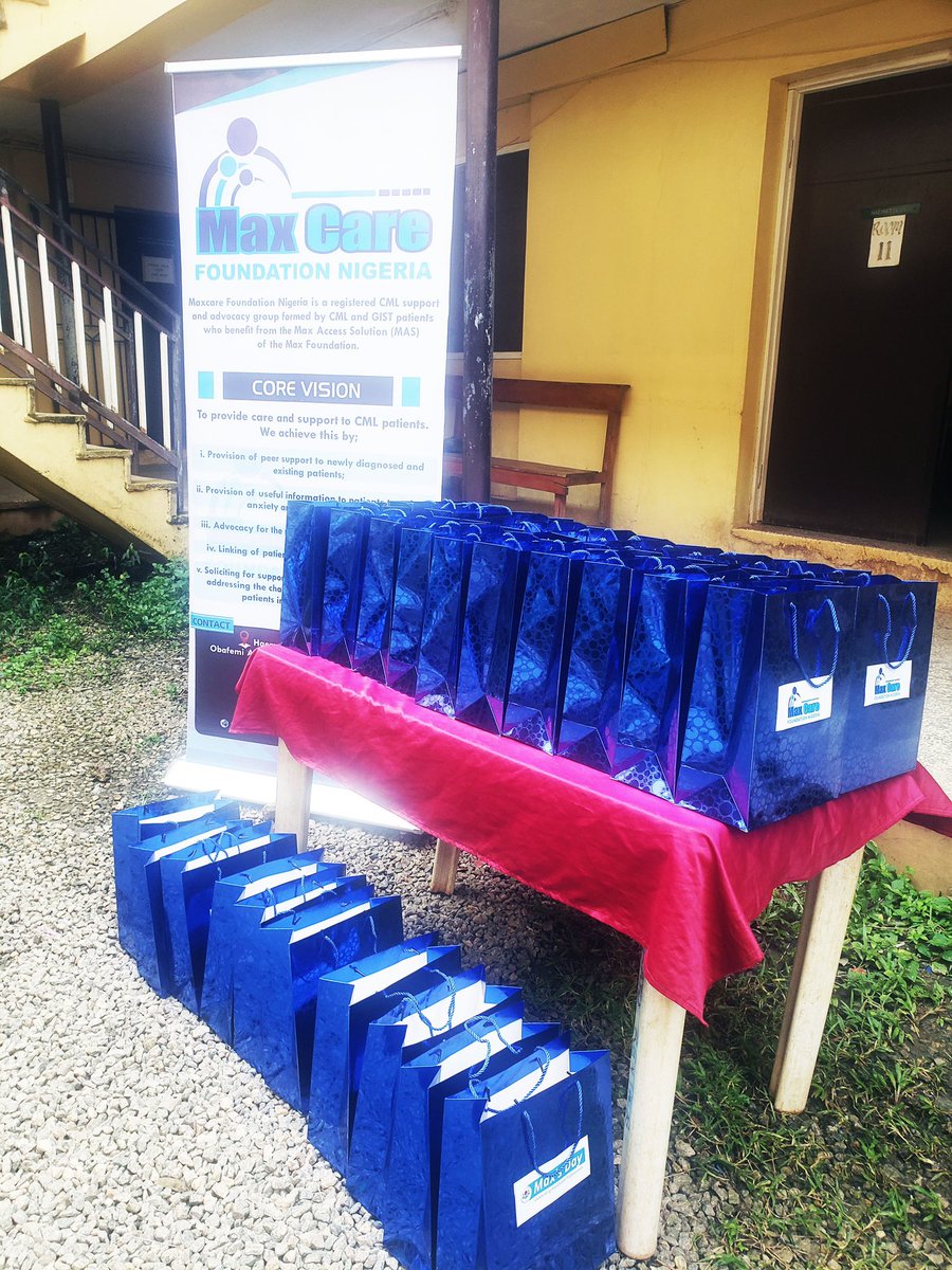 MAXCARENG's tweet photo. In honour of #MaxsDay @MAXCARENG celebrated our dedicated healthcare personnel @oauthcofficial for their selfless service in caring for #CML #patients by bridging the gap of treatment #access to medications through partnership with @themaxfndn https://t.co/juzBkE6G7x
